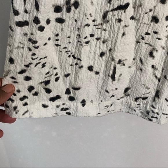 JM Collection Animal Printed Crinkle Texture Pull-On Drawstring Pants - Picture 9 of 15